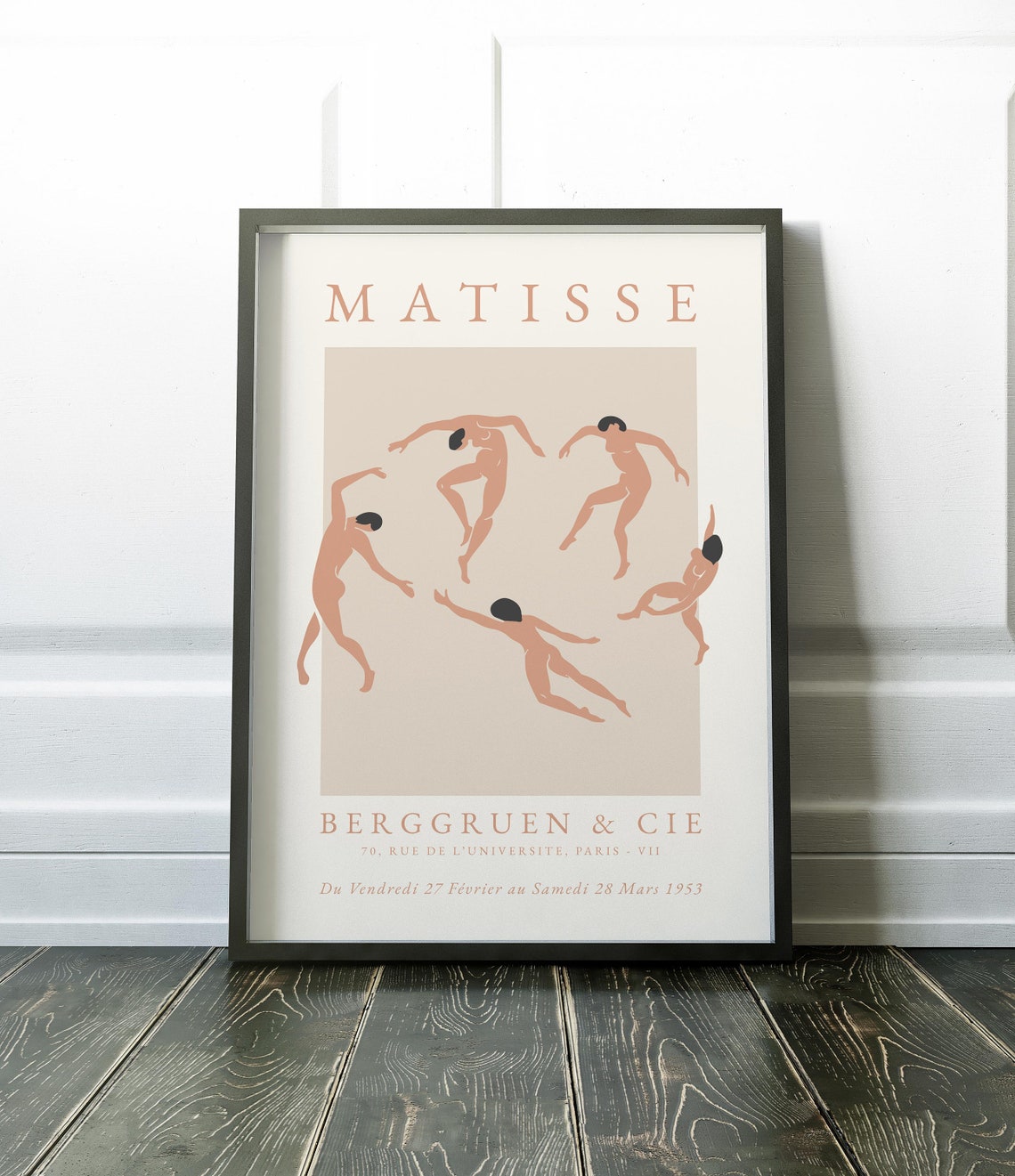 Boho Neutral Print Wall Art Print Matisse Wall Art Prints Henri Matisse Print Dancing Print Instant Matisse Print - Image 2