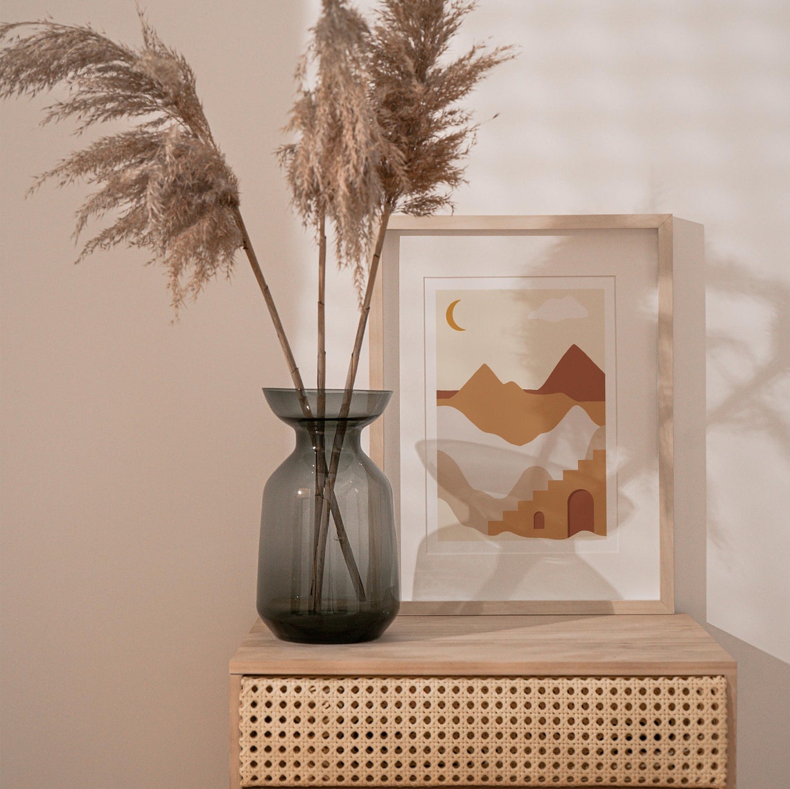 Boho Print Beige Print Neutral Print Boho Art Print Neutral Wall Art Wall Art Wall Art Print Minimalist Print - Image 4
