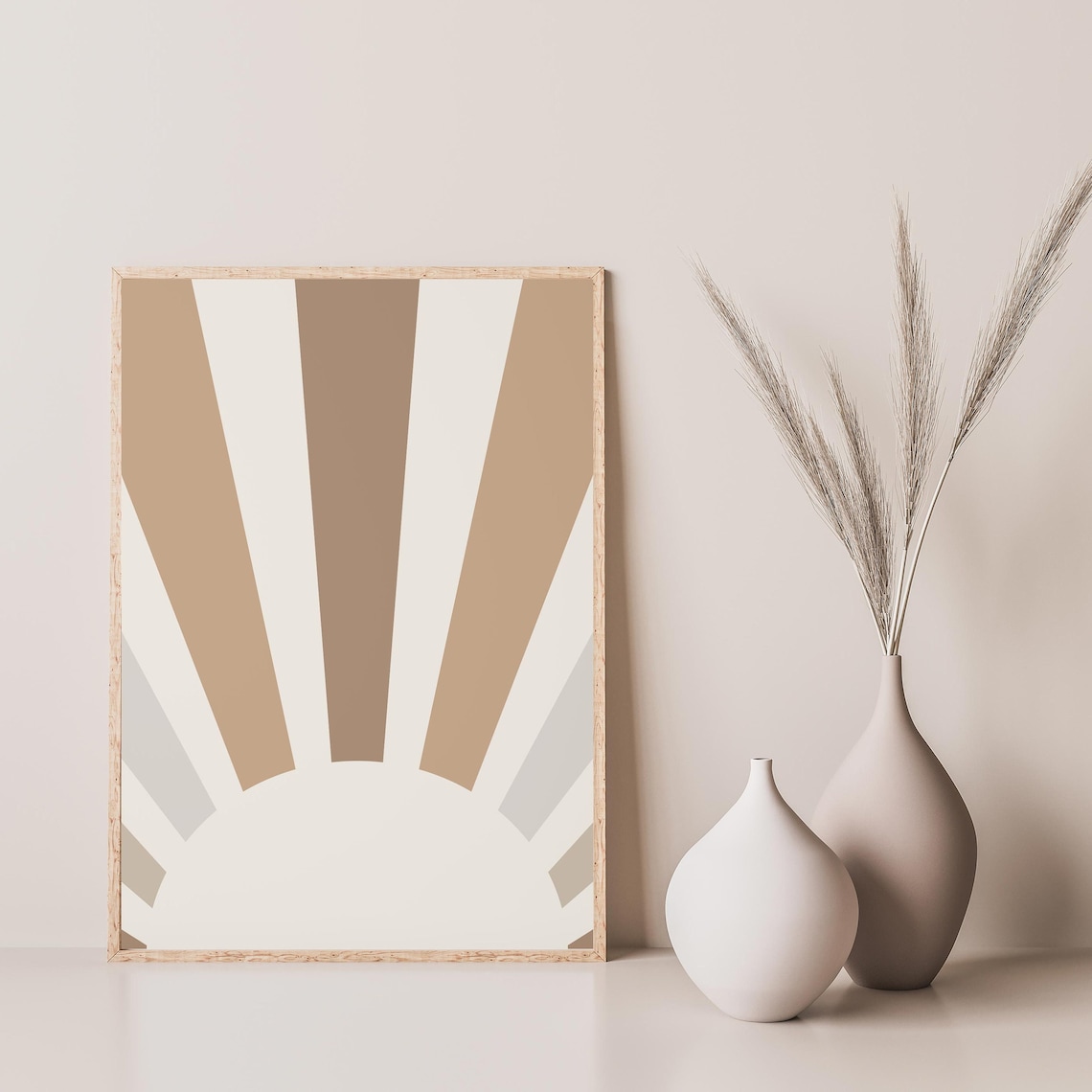 Boho Sunshine Art Print, Neutral Wall Art - Image 2