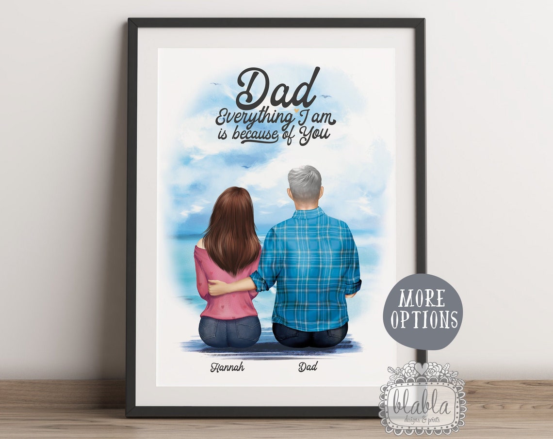 Fathers Day Gift Gift For Daddy Fathers Day Personalised Gift Gift For Dad Dad And Daughter Personalised Gift Fathers Day