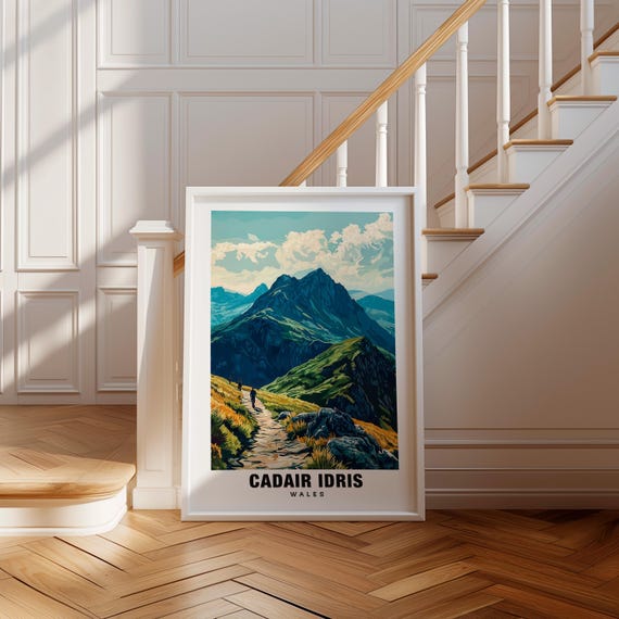 Cadair Idris Print Wales Poster Cadair Idris Views Cadair Idris Mountain Cadair Idris Trails Wales Charm Cadair Idris Beauty Cadair
