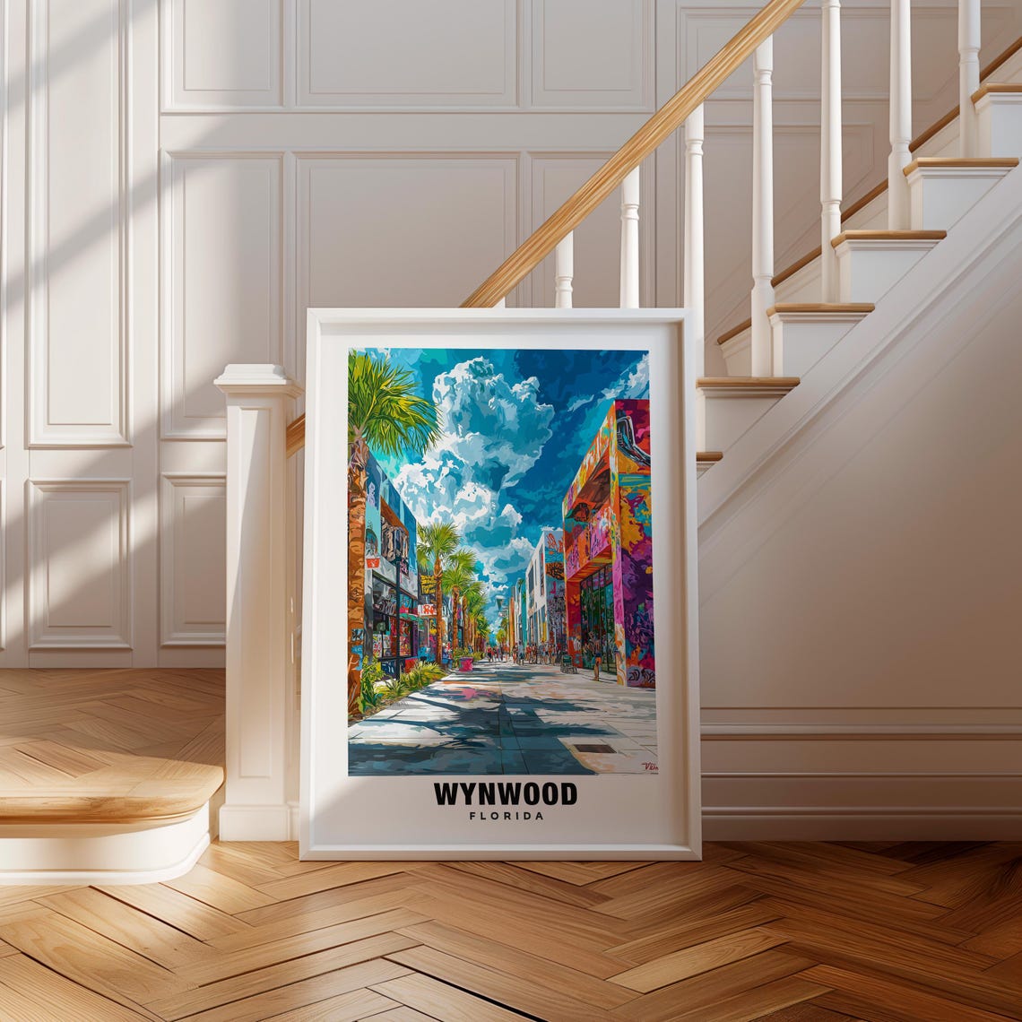 Wynwood Print Florida Poster Wynwood Views Wynwood Art Florida Charm Wynwood Beauty Cultural Heritage Art District Street Murals