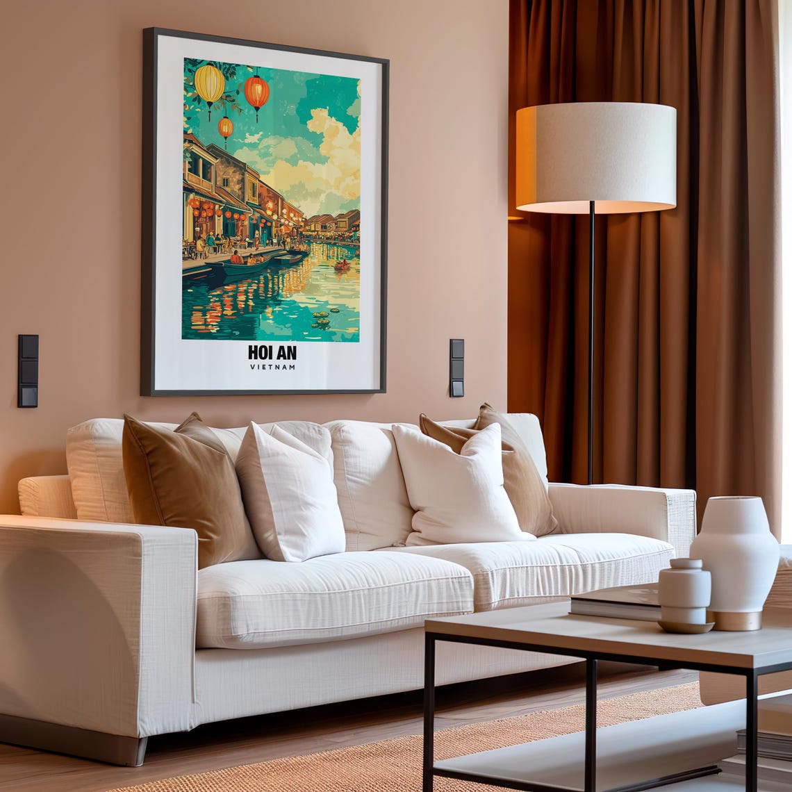 Hoi An Print Vietnam Poster Hoi An Views Hoi An Ancient Town Hoi An Lanterns Vietnam Charm Hoi An Beauty Hoi An Heritage Hoi An Art - Image 4