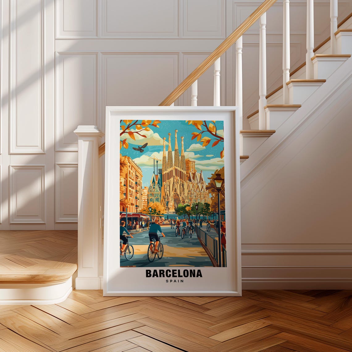 Barcelona Print Spain Poster Barcelona Views Barcelona Sagrada Familia Barcelona City Spain Charm Barcelona Beauty Barcelona Print
