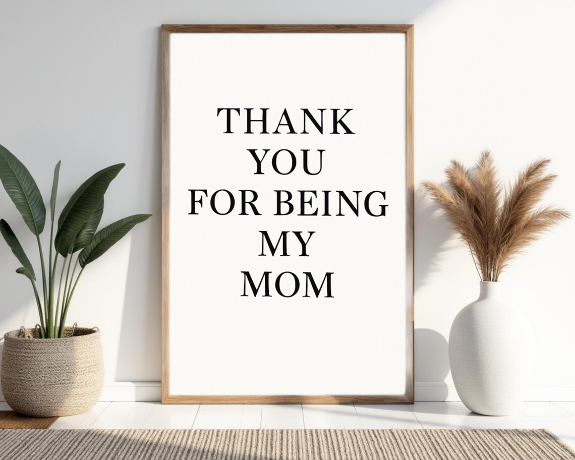 Minimalist Mother Quote, A Mother's Heart Is A Garden