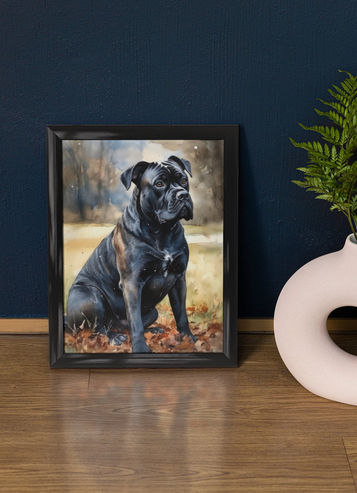 Cane Corso Dog Art Print Dog Wall Art Animal Art Print Animal Art Poster Dog Lover Gift Colorful Animal Wall Art Cool Dog Art