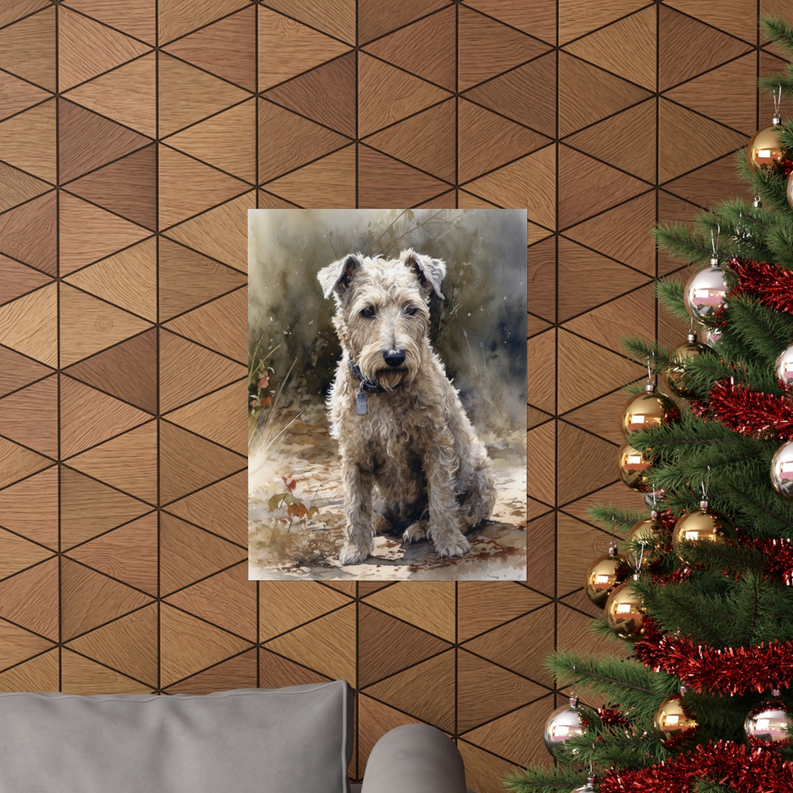Pumi Dog Art Print Dog Wall Art Animal Art Print Animal Art Poster Dog Lover Gift Colorful Animal Wall Art Cool Dog Art - Image 3
