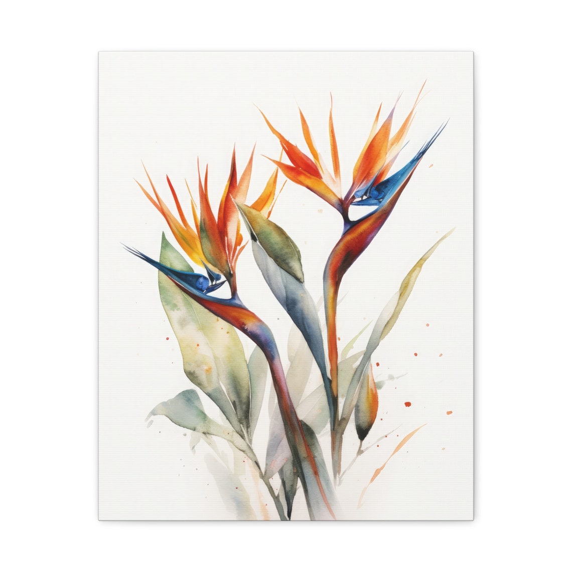Bird Of Paradise Flower Print Flower Painting Flower Dcor Floral Art Print Floral Wall Art Painting Floral Artwork Botanical - Image 5