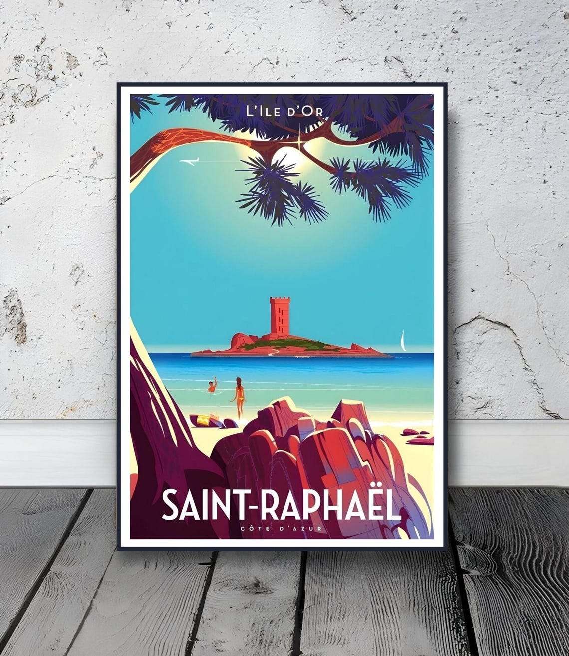 Nice Travel Print France Nice Wall Art Print France Travel Poster France Home Decor Nice Artwork Poster Gift Nice Illustration Art Lover