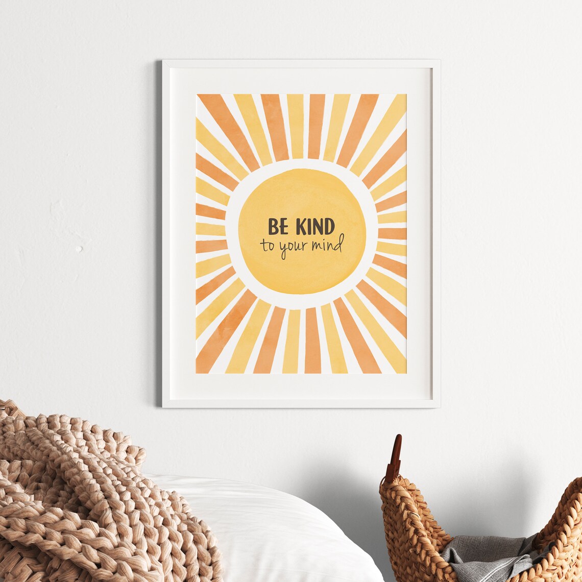 Be Kind To Your Mind Therapy Office Poster - Image 8