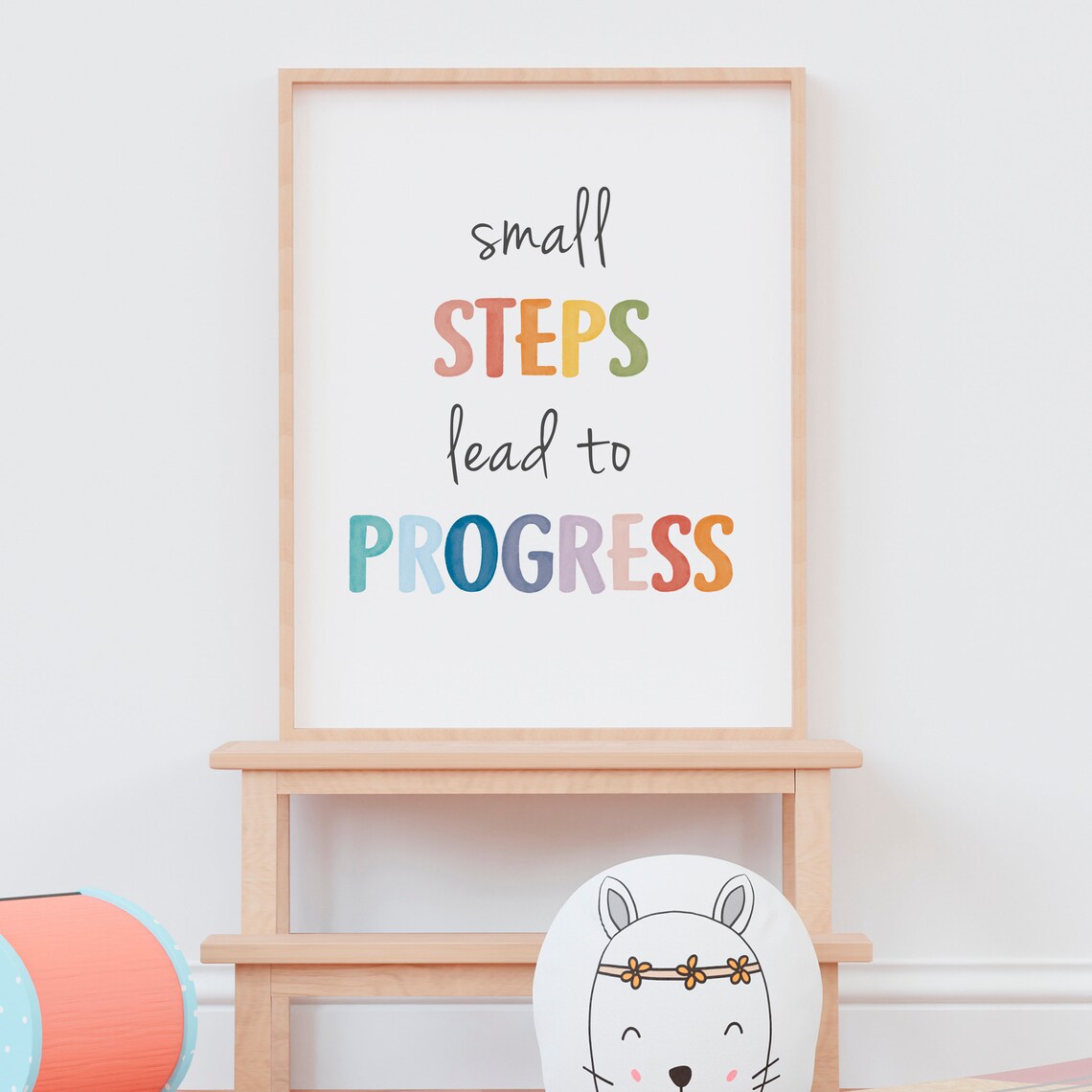 Mental Health Positive Affirmation Growth Mindset Art Print - Image 8