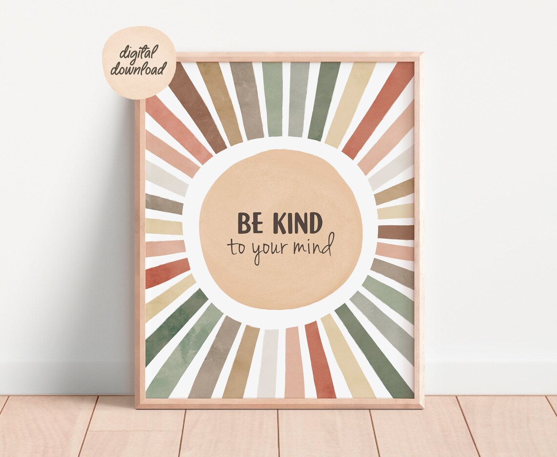 Mental Health Poster, Classroom Therapy Office Decor - Image 7
