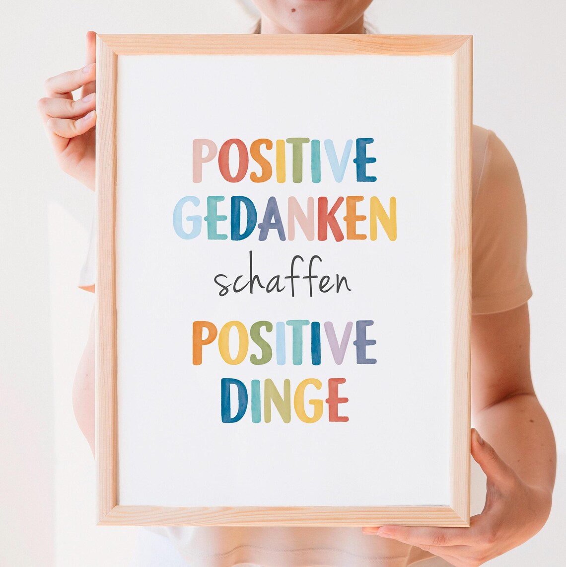 Mental Health Poster in German, Therapy Office Decor - Image 7