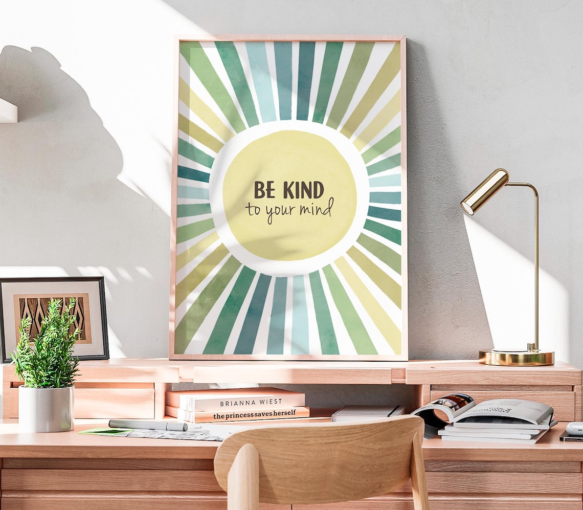 Mental Health Poster for Therapy Office Decor - Image 4