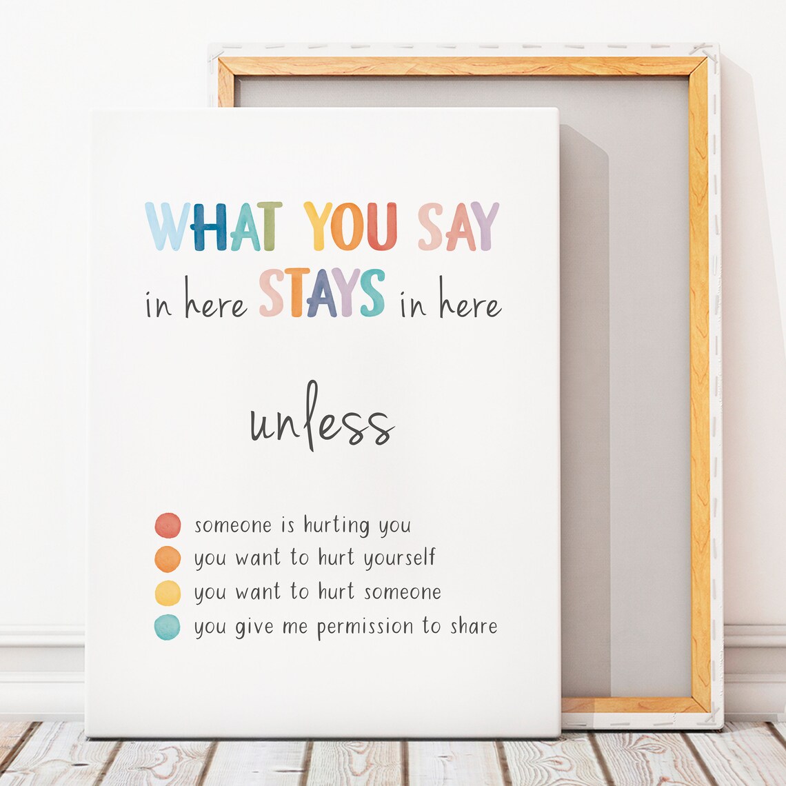 Therapy Office Decor, Mental Health Office Sign - Image 7