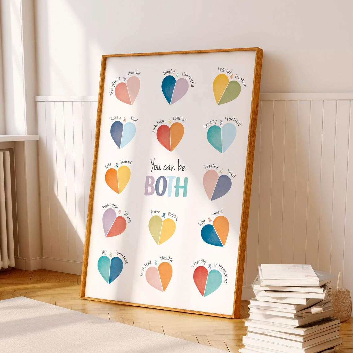 You Can Be Both Therapy Office Decor Poster - Image 4