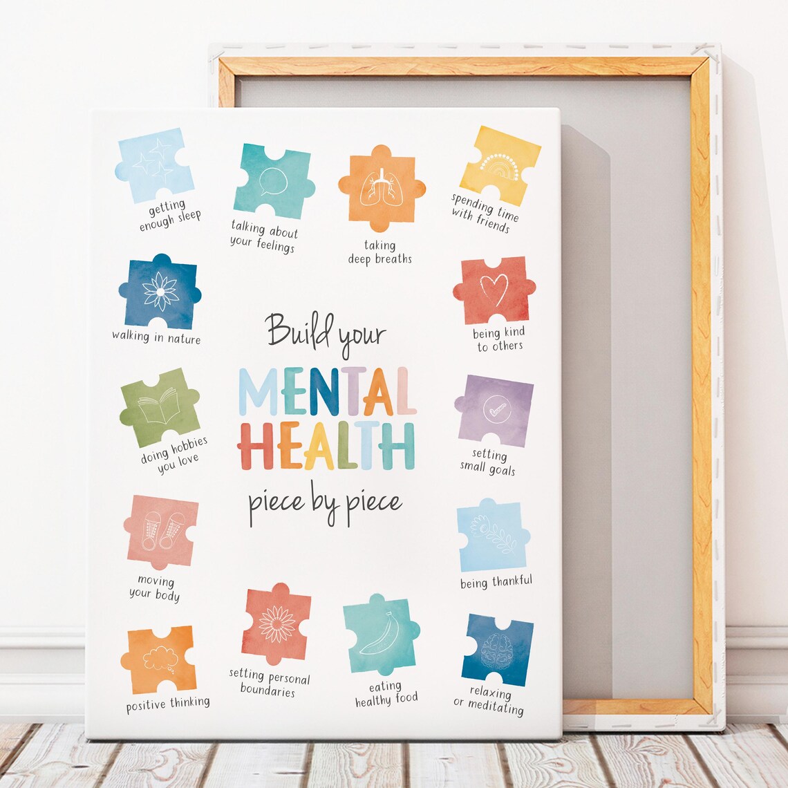 Mental Health Coping Skills Poster, Therapy Office Decor - Image 3