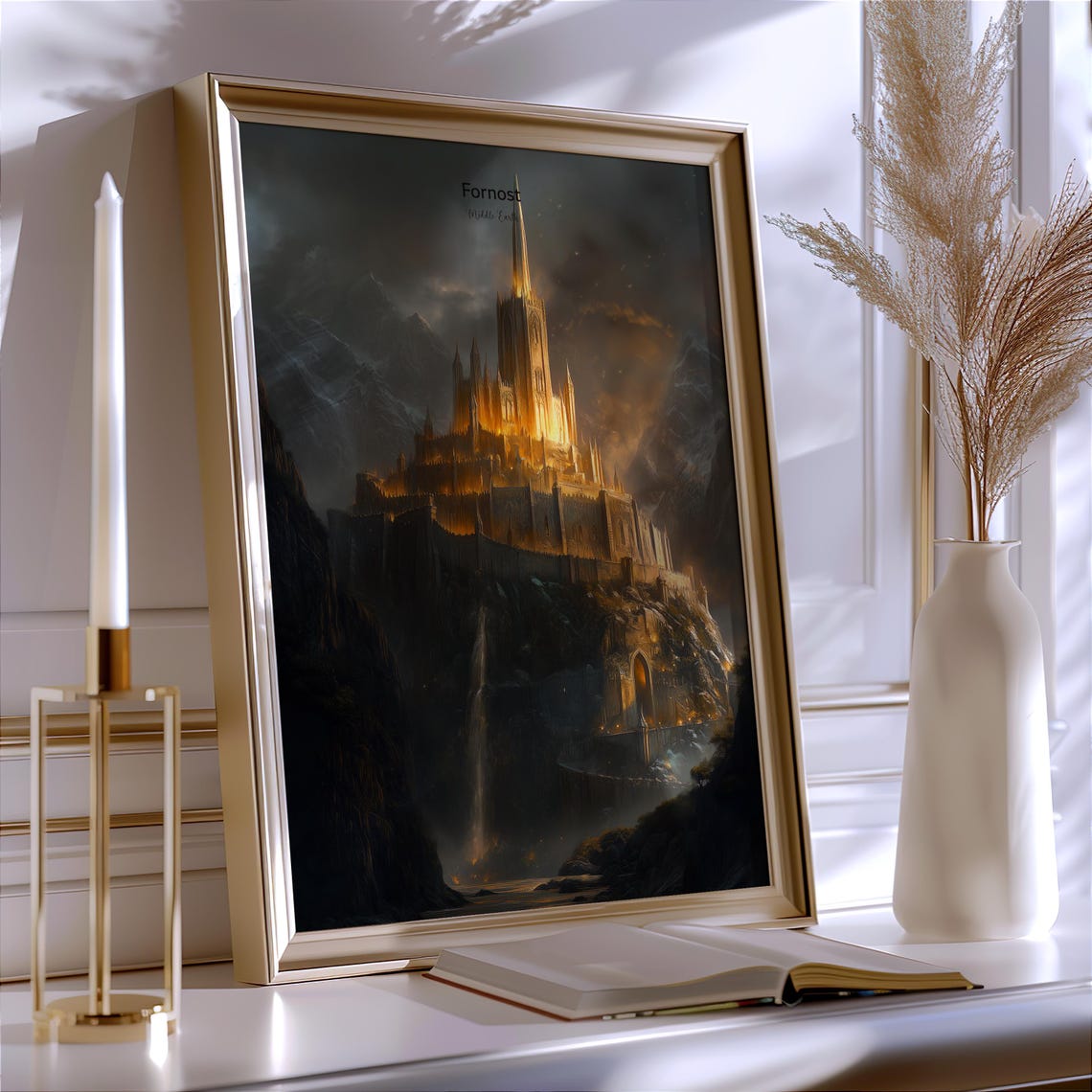 The Lord Of The Rings, Witch King Of Angmar Art Print - Image 4