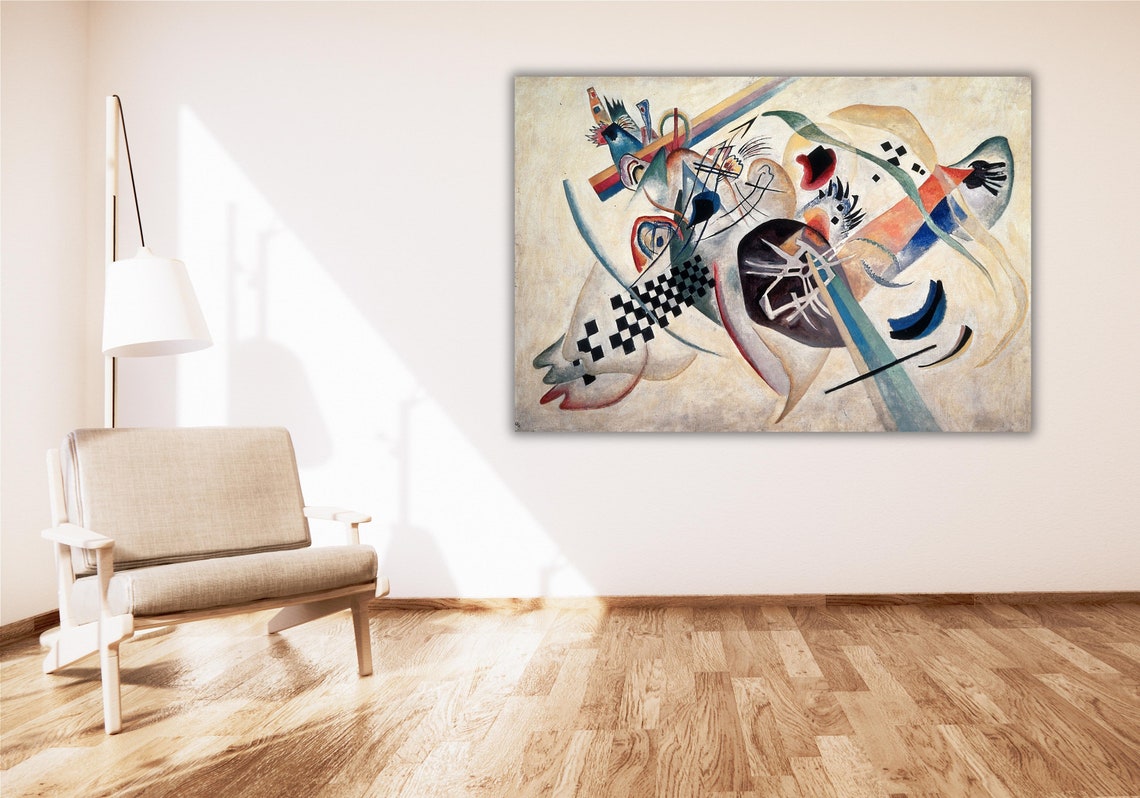 Wassily Kandinsky Abstract Geometric Composition Colorful Poster - Image 3