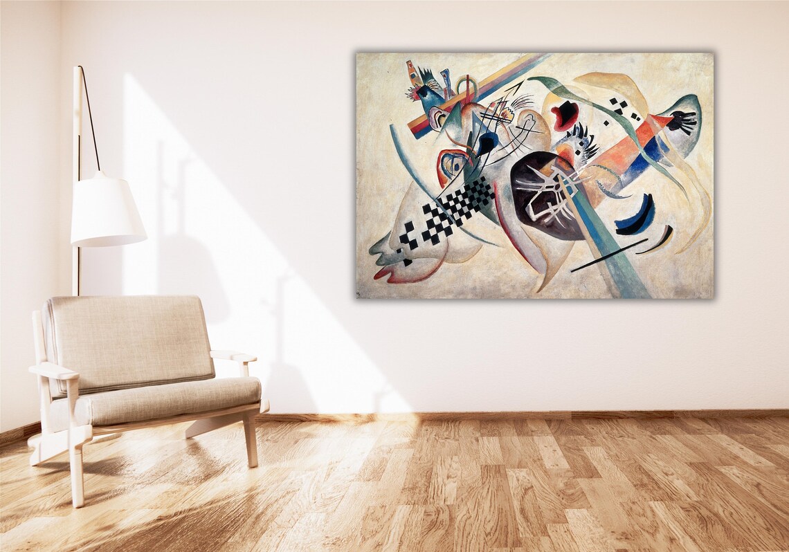 Wassily Kandinsky Poster Wall Art Wassily Kandinsky Wall Art Kandinsky Abstract Modern Wall Art Print Expressionism Art - Image 3