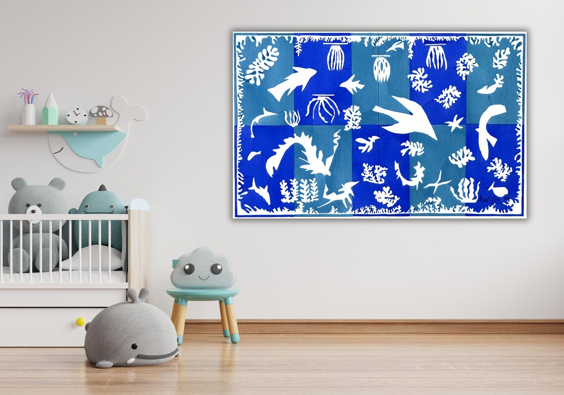 Henri Matisse Polynesia Print Matisse Wall Art Print Mid Century Modern Henri Matisse Polynesia Abstract Artwork Modern Decor - Image 3