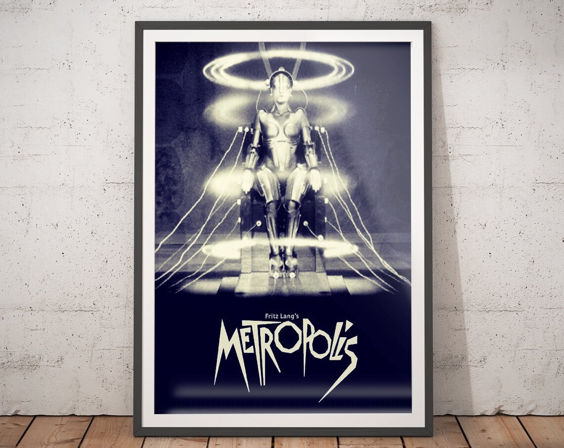Metropolis Minimal Movie Poster Art Print