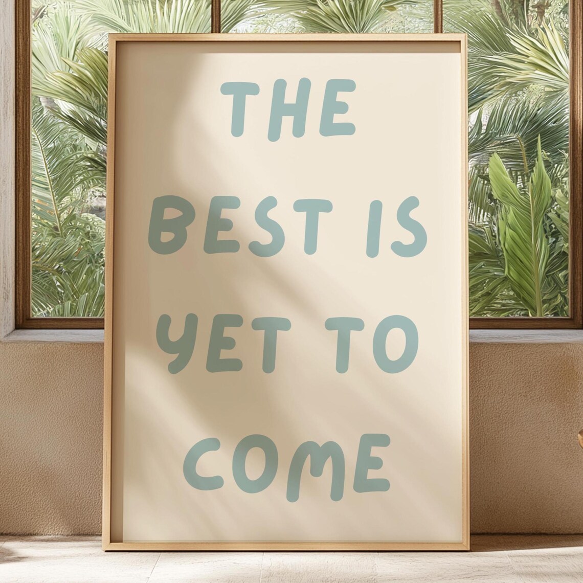 Pastel Minimalist Wall Art Positive Affirmation Print