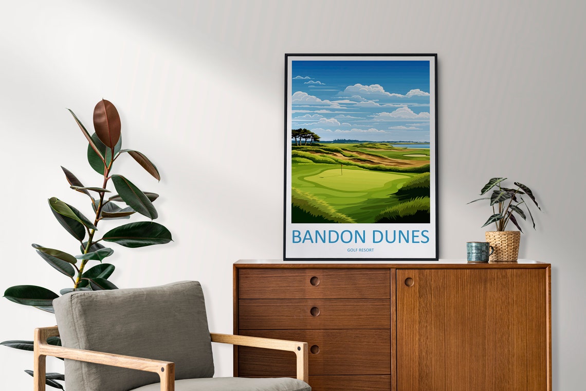 Bandon Dunes Golf Resort Travel Poster - Image 2