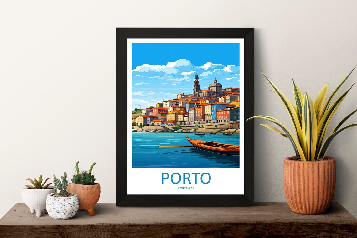 Porto Travel Poster, Portugal Wall Decor - Image 3