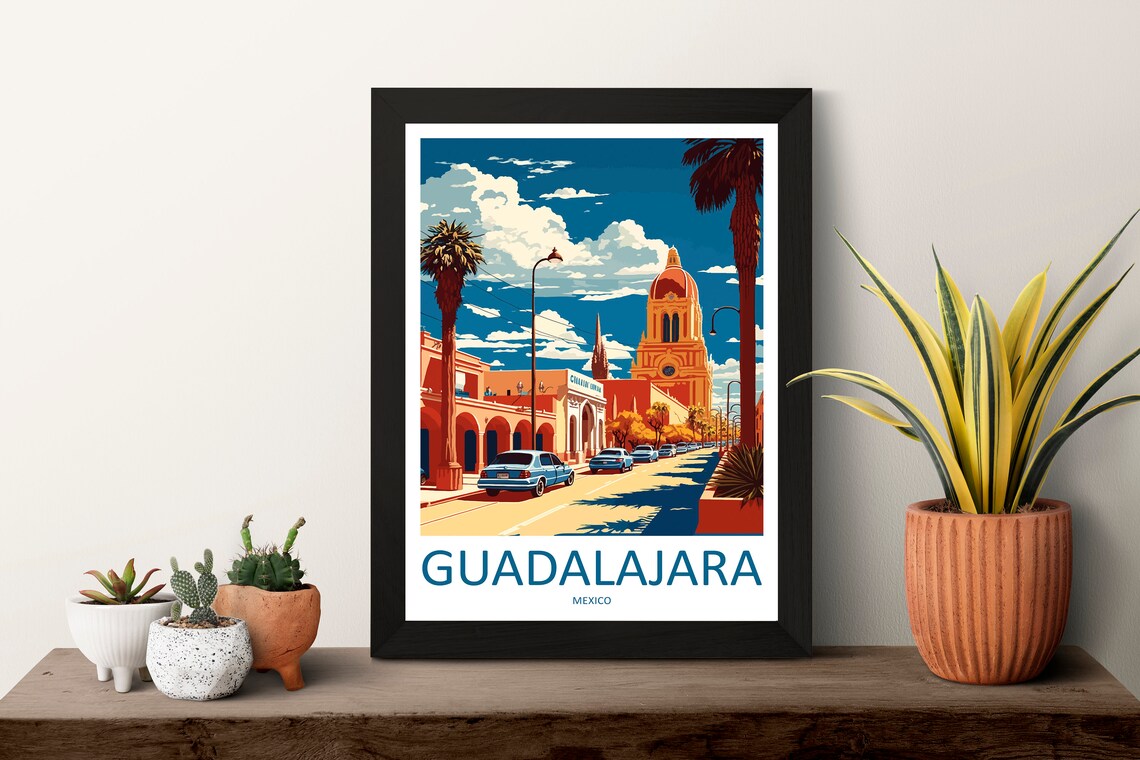 Guadalajara Travel Poster, Home Decoration - Image 3