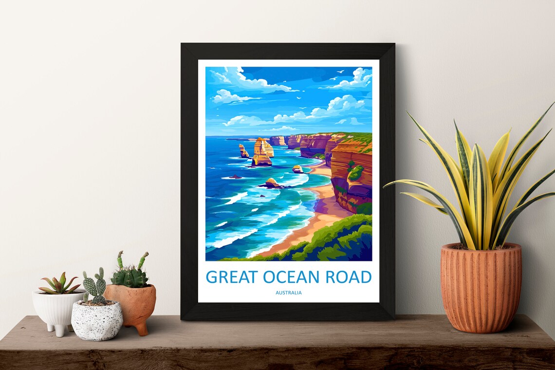 Great Ocean Road, Australia Travel Poster - Image 3