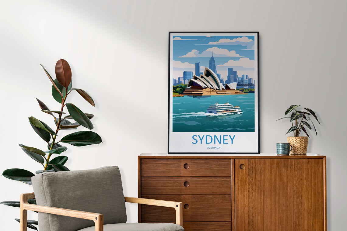 Sydney Opera House Home Dcor Wall Art Print - Image 2