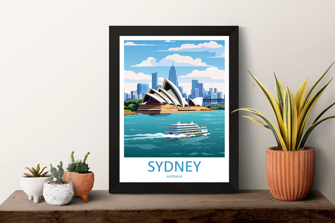 Sydney Opera House Home Dcor Wall Art Print - Image 3
