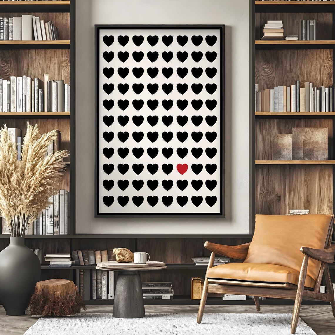 Valentine's Day Love Theme Art Print, Home Decor - Image 3