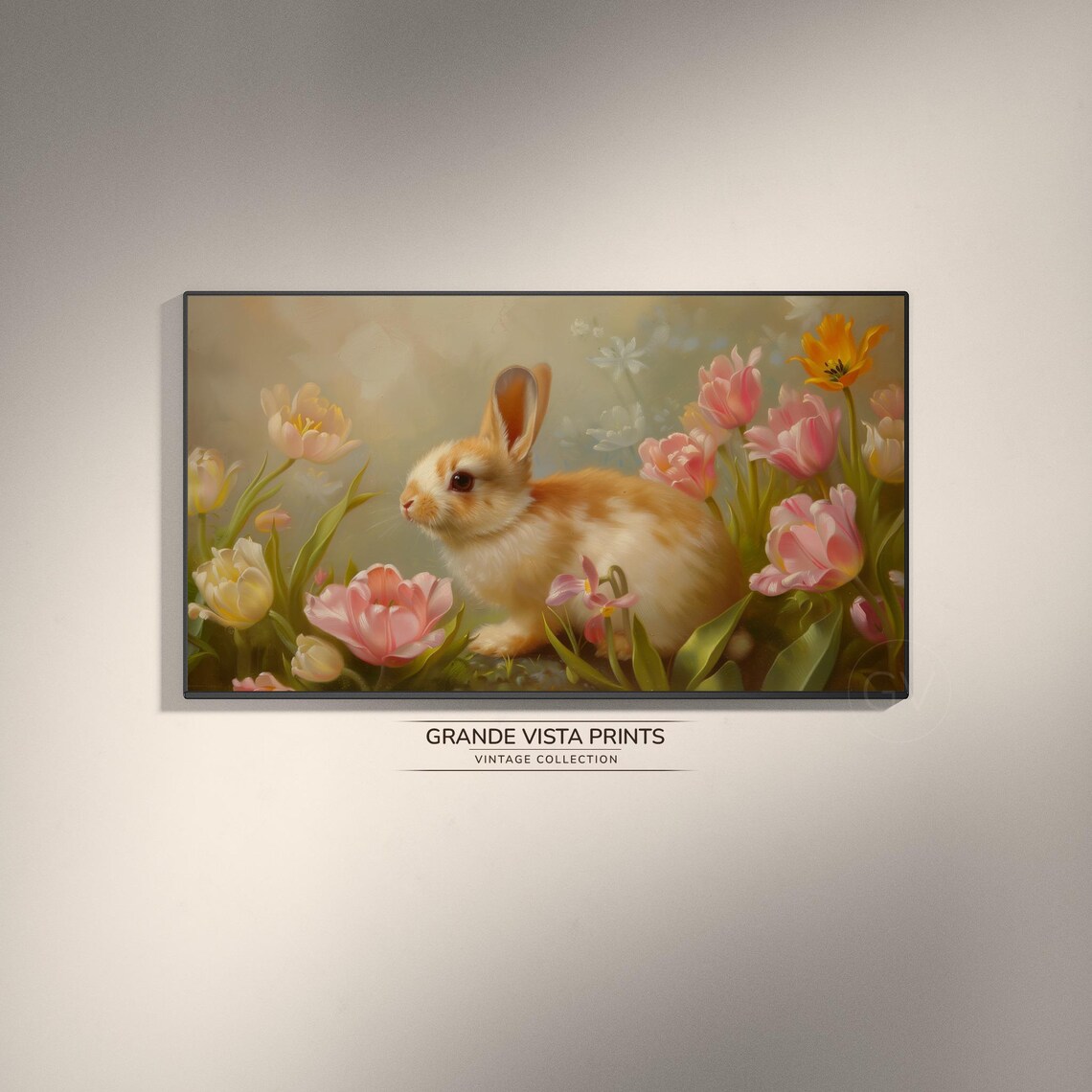 Easter Bunny Wallpaper, Easter Painting Background