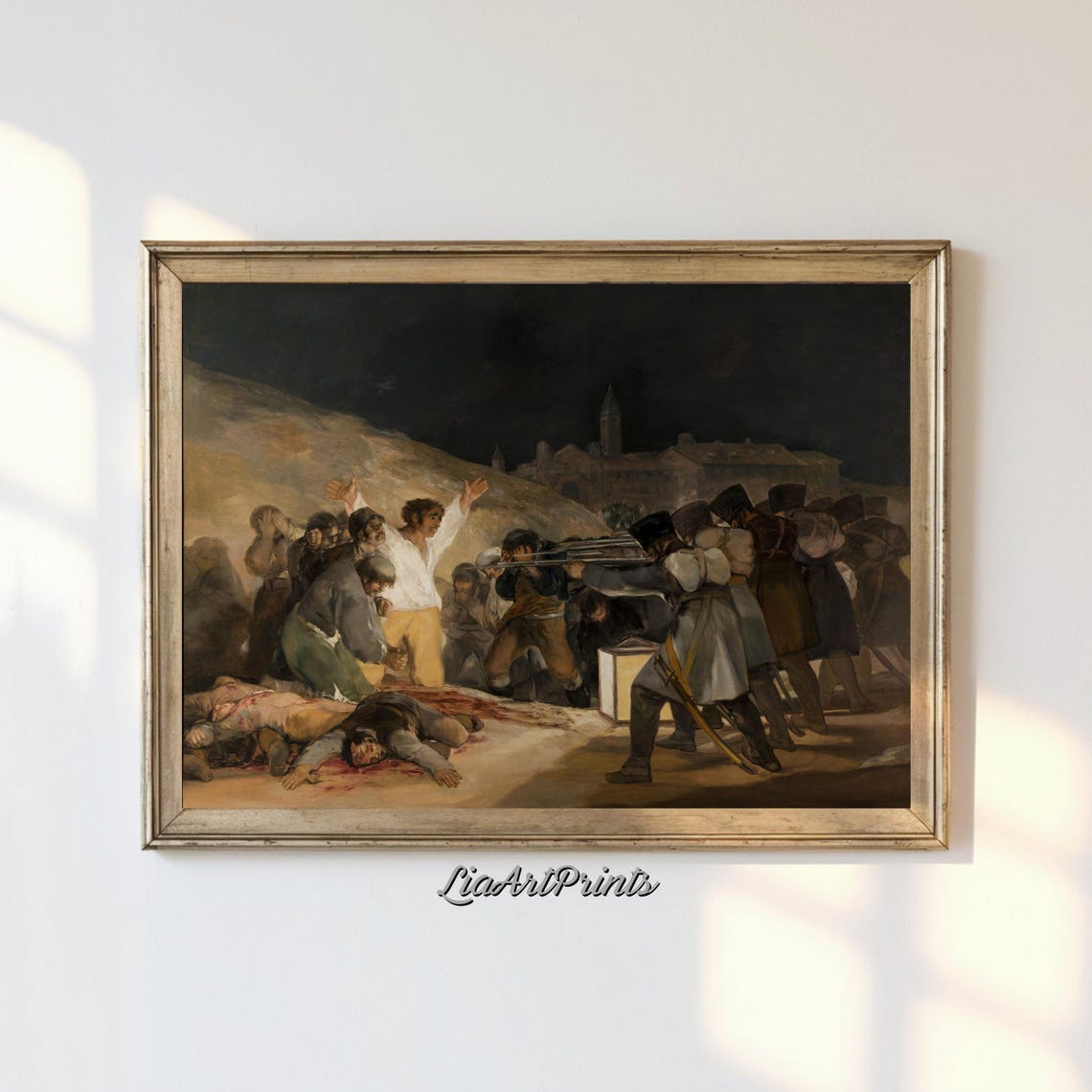 Francisco Goya The Third of May 1808 Night Execution Scene Poster