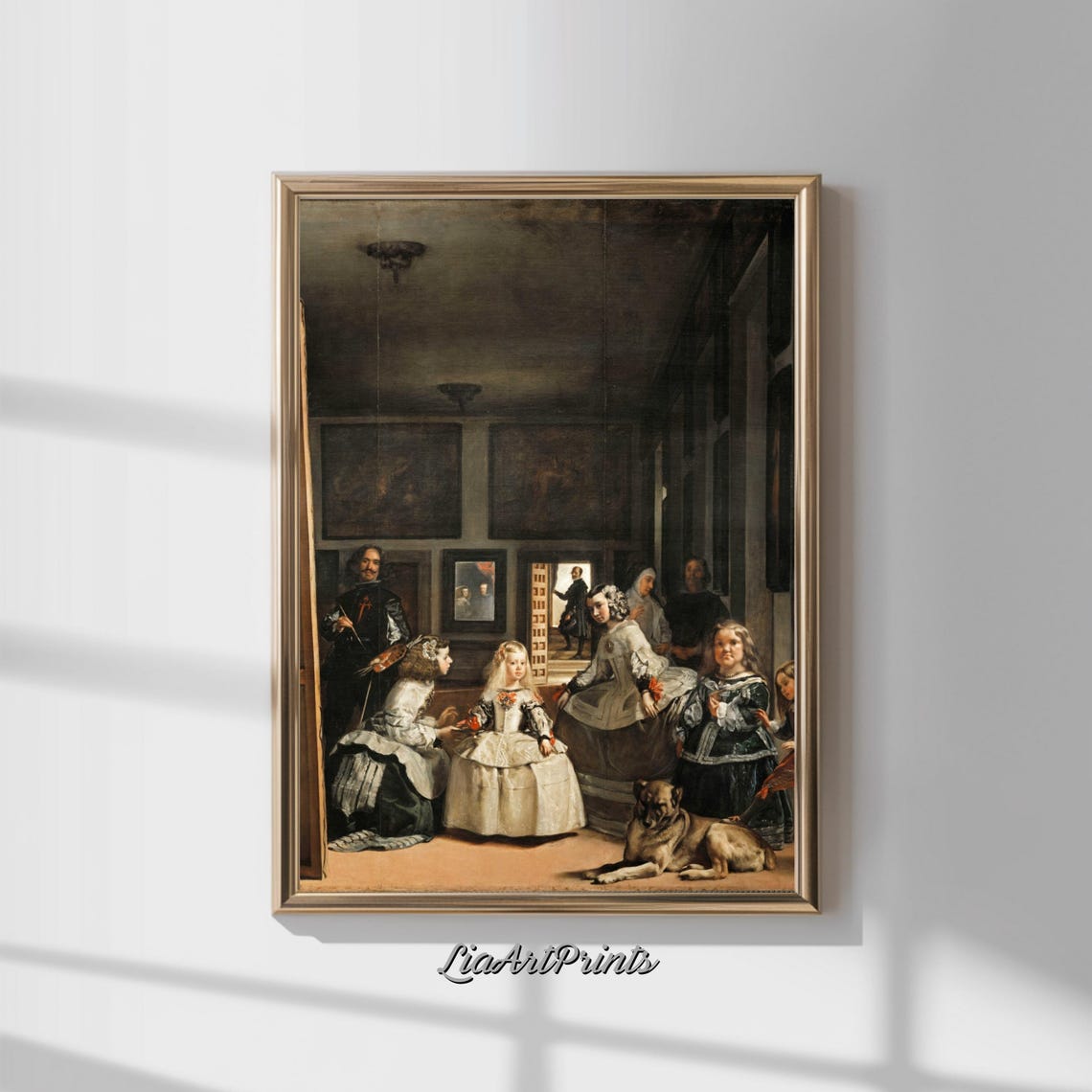 Diego Velazquez Las Meninas Spanish Court Maids Honor Art Poster