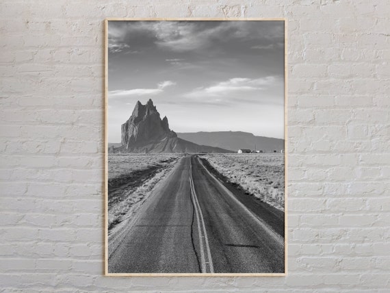 Black And White New Mexico Print Wall Art Poster Photo United States