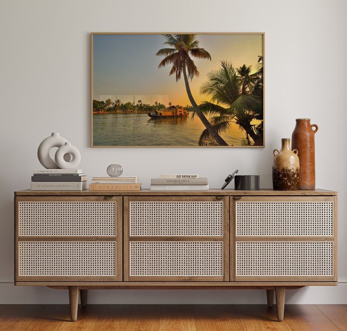 Kerala Travel Photo Poster, India Wall Art - Image 3