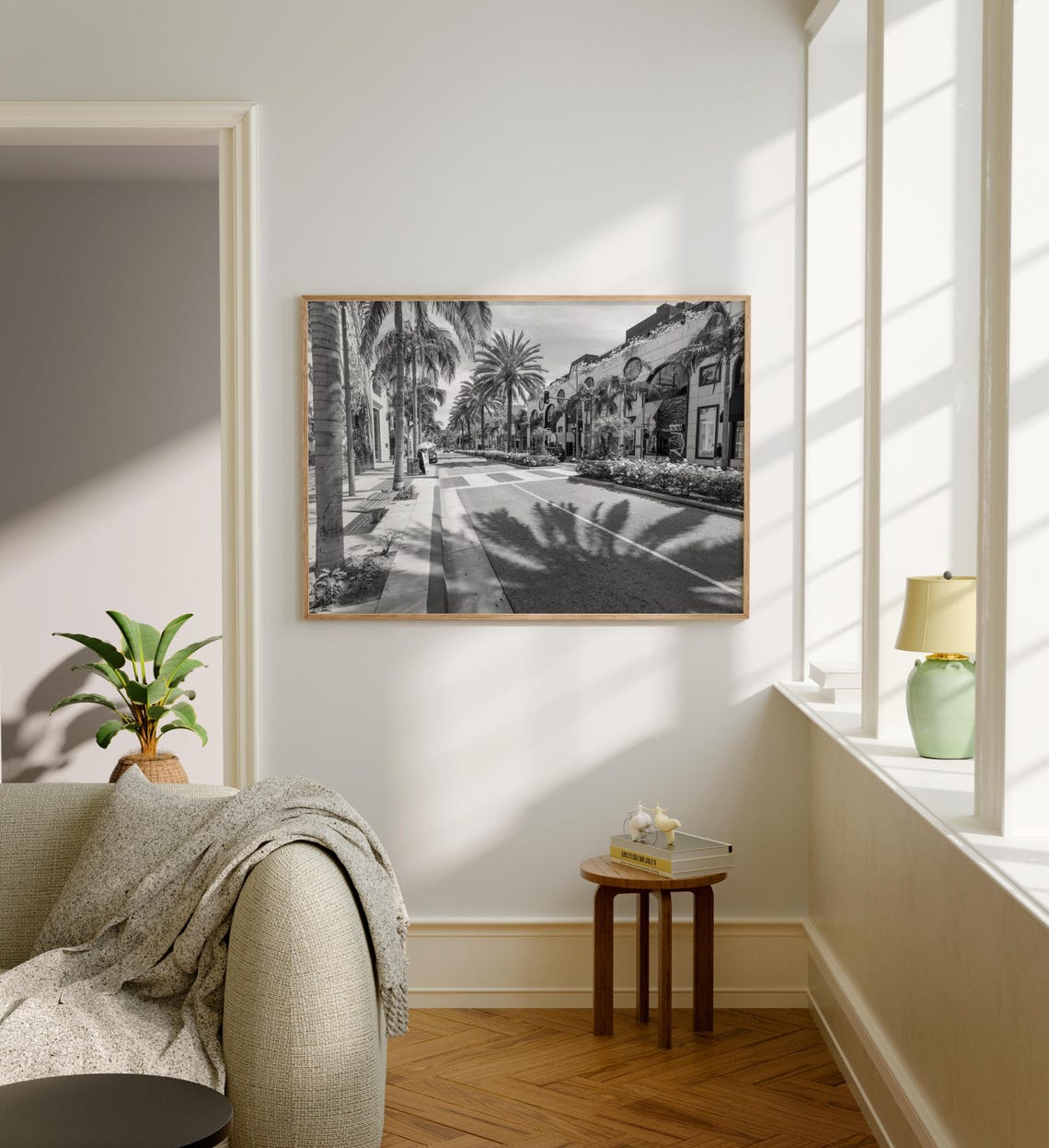 Black And White Los Angeles Print Los Angeles Wall Art Los Angeles Poster Los Angeles Photo Los Angeles Poster Print California - Image 5