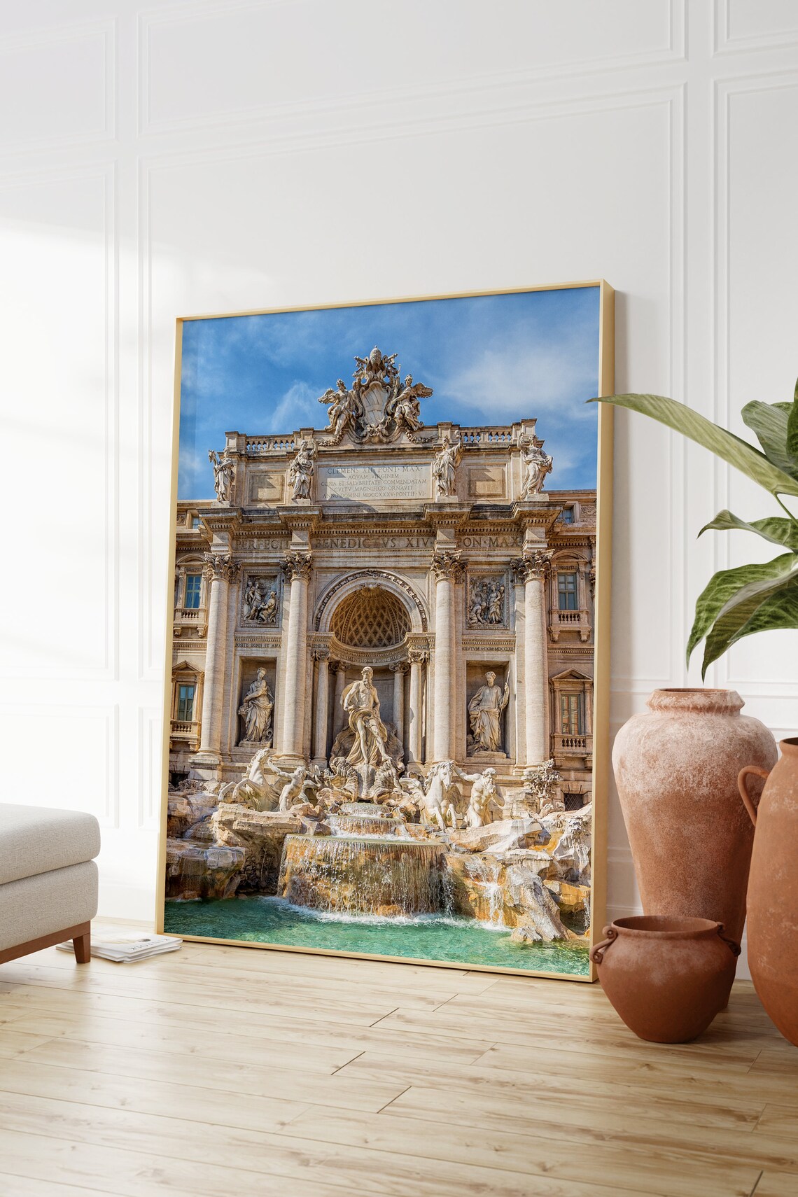 Real Photo Rome Travel Poster, Italy Wall Art - Image 2