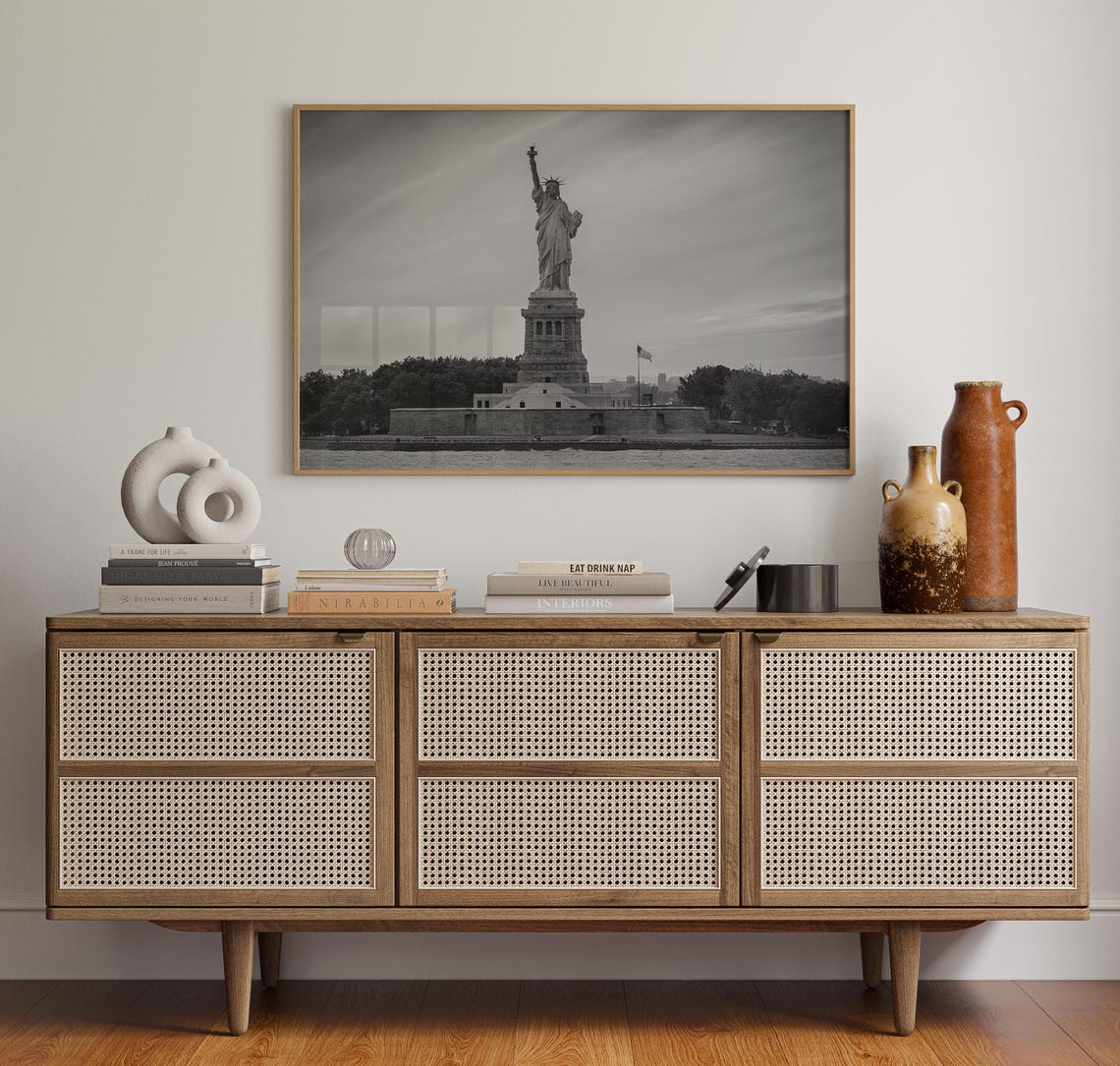 Black And White United States Of America Print United States Art United States Poster United States Photo United States Poster Print - Image 4