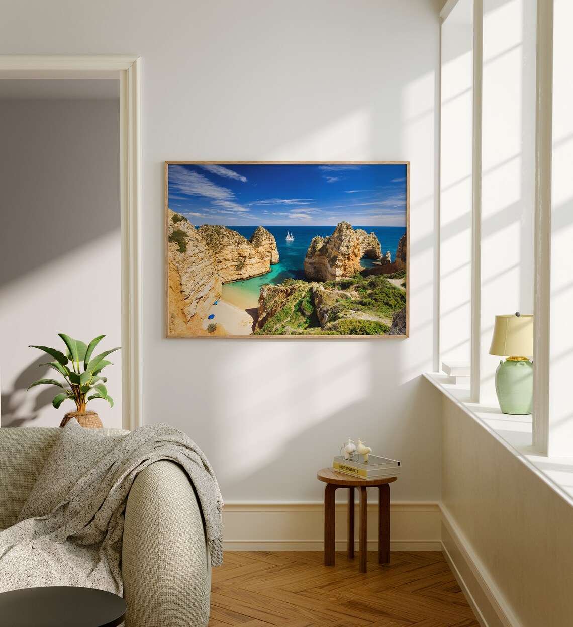 Portugal Lisbon Travel Poster, Real Photo Wall Art - Image 5