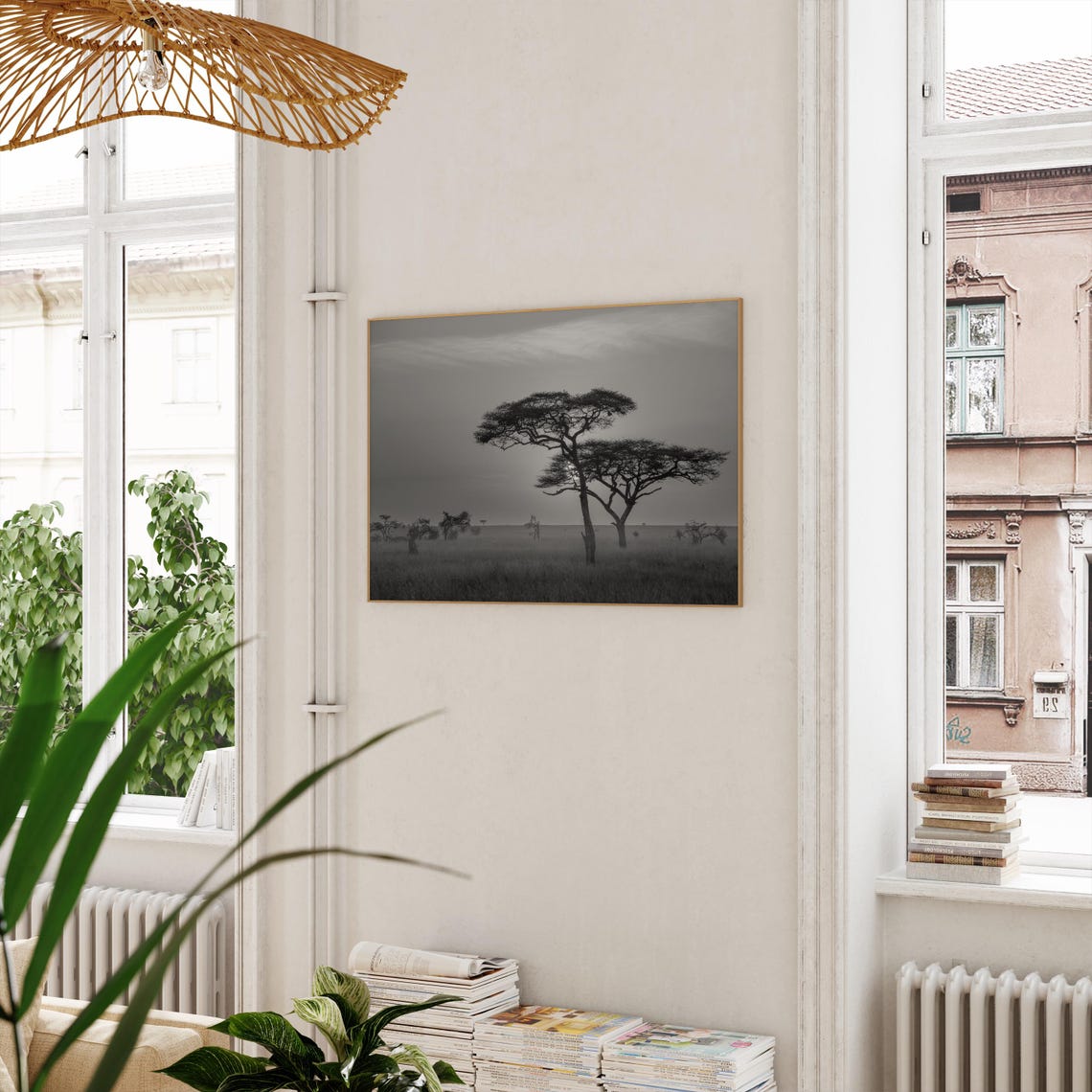 Black And White Tanzania Print Tanzania Wall Art Tanzania Poster Tanzania Photo Tanzania Poster Print Tanzania Wall Decor Africa - Image 3