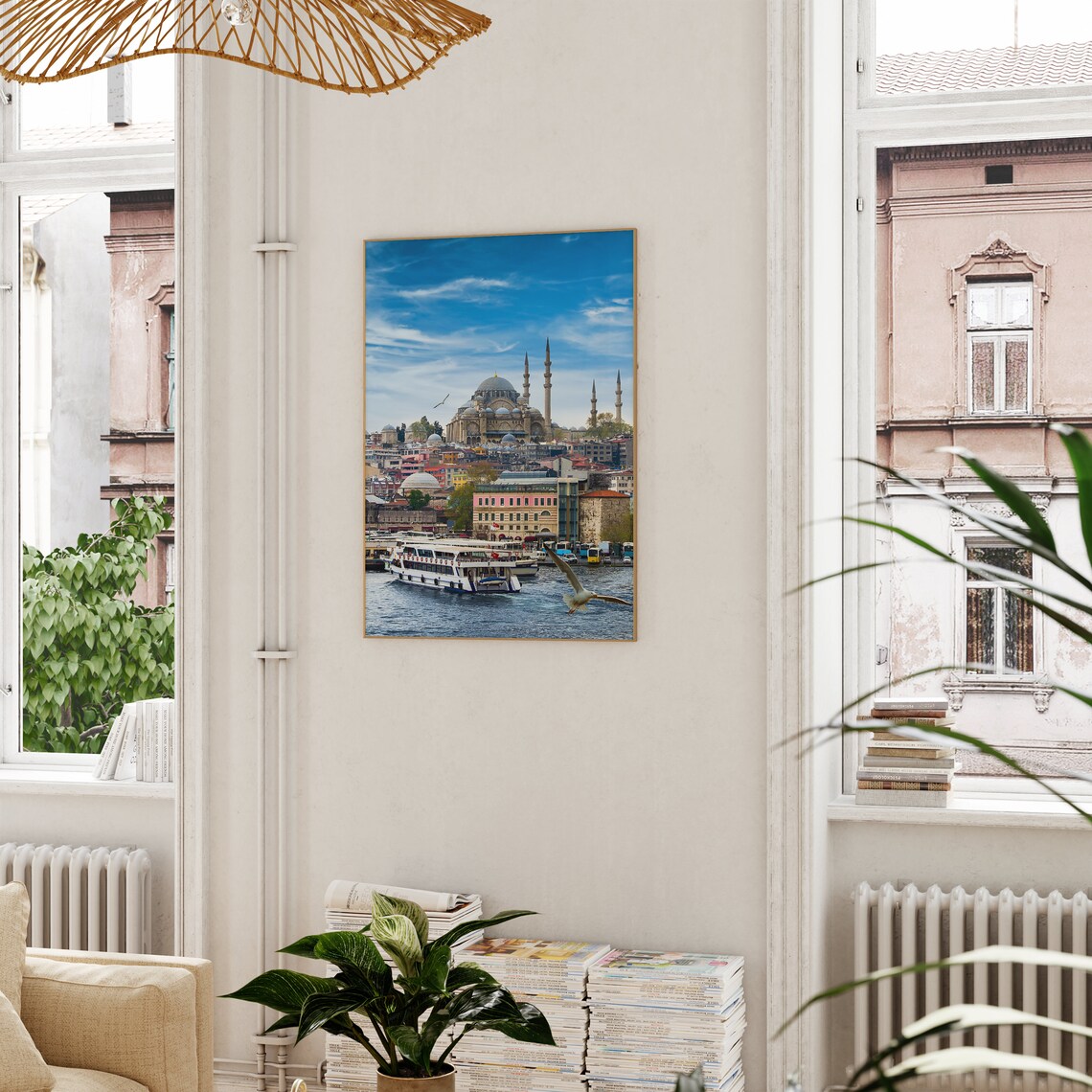 Istanbul Real Photo Travel Poster, Turkey Wall Art - Image 3