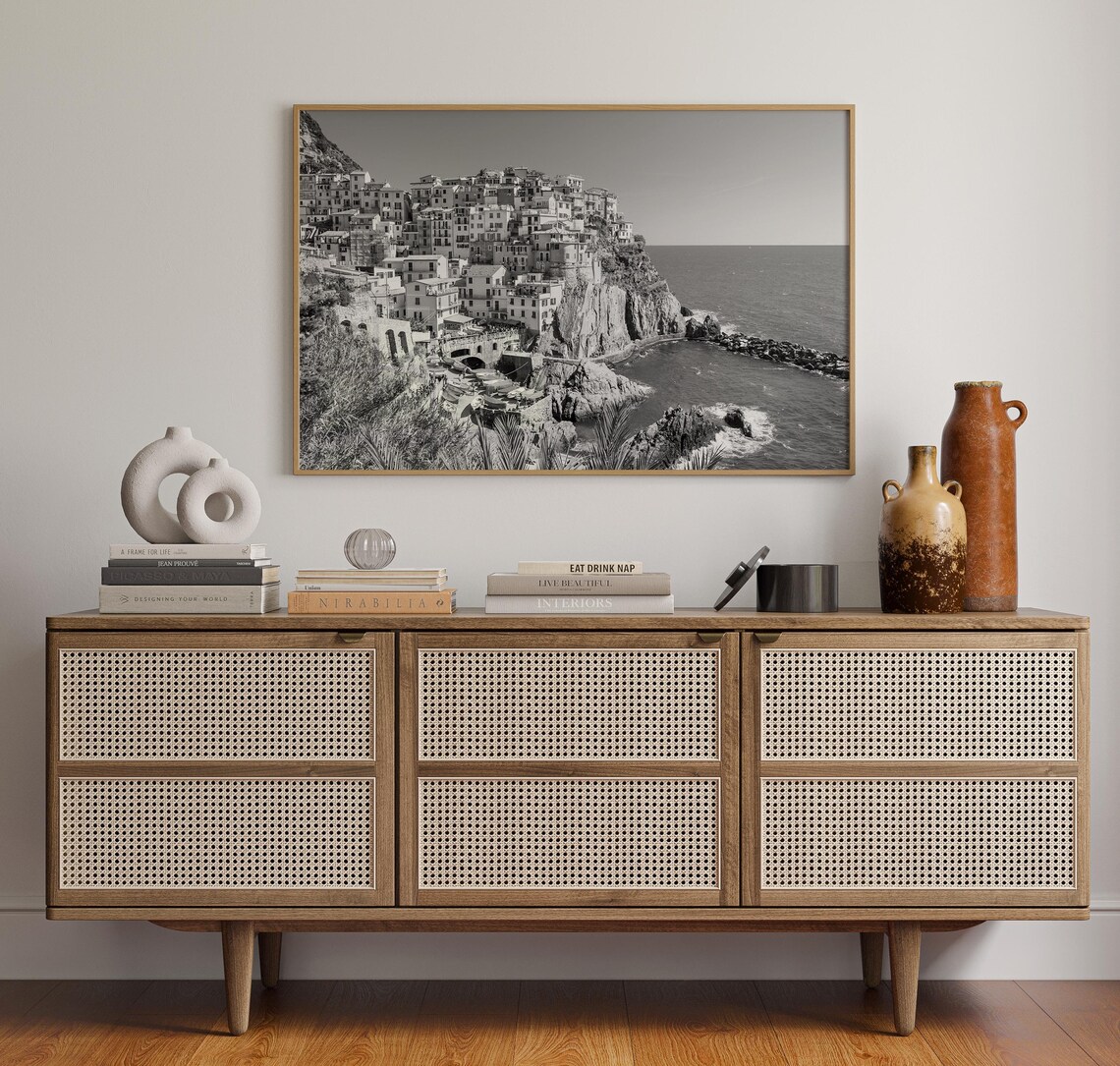 Italy Black And White Wall Art Print - Image 4