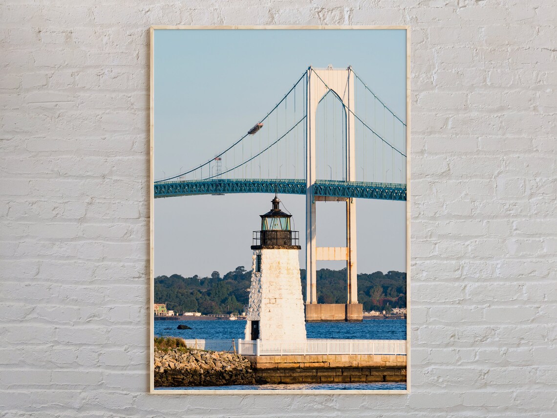 Newport, Rhode Island Travel Poster Art Print