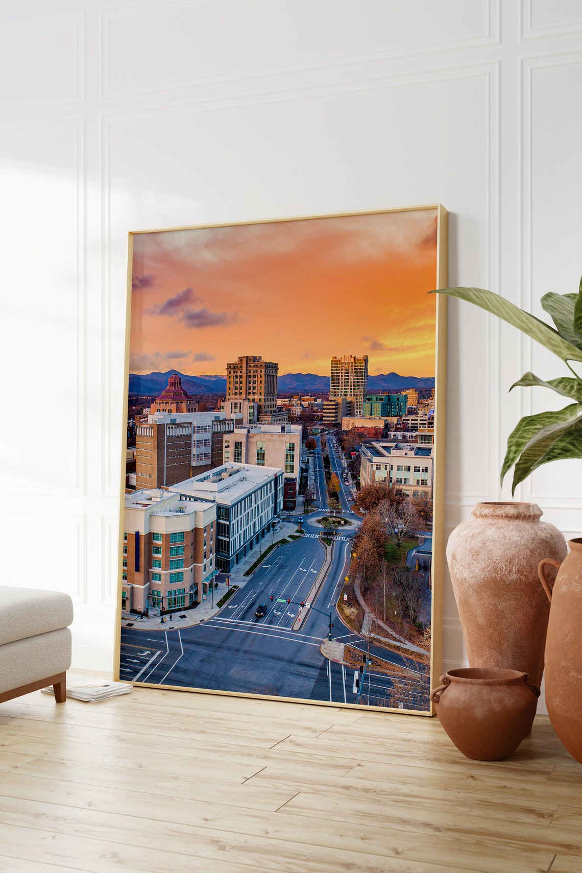Real Photo Asheville Print Asheville Wall Art Asheville Poster Asheville Photo Asheville Poster Print Asheville Decor Usa - Image 2