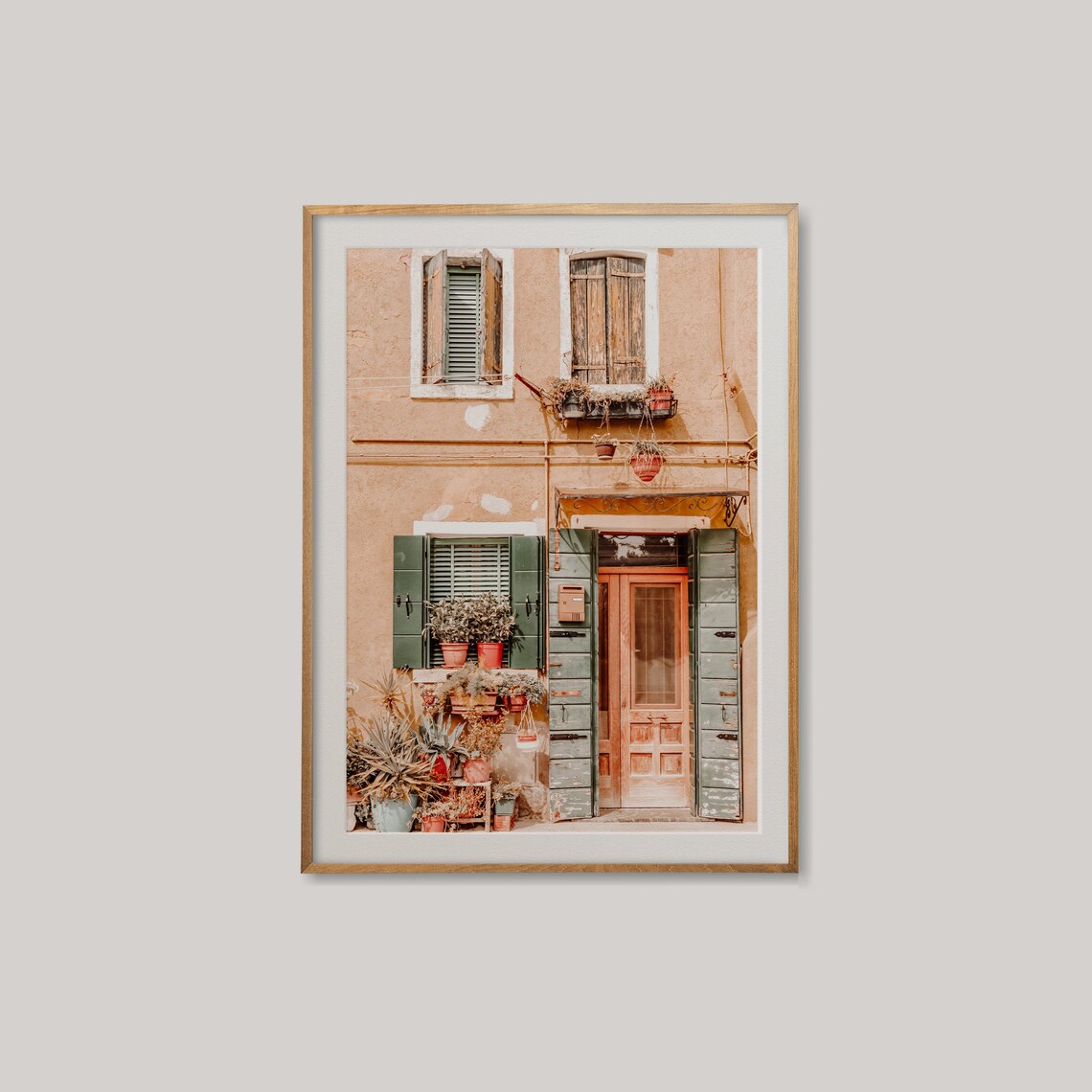 Venice, Italy Pastel Europe Door Travel Poster - Image 3