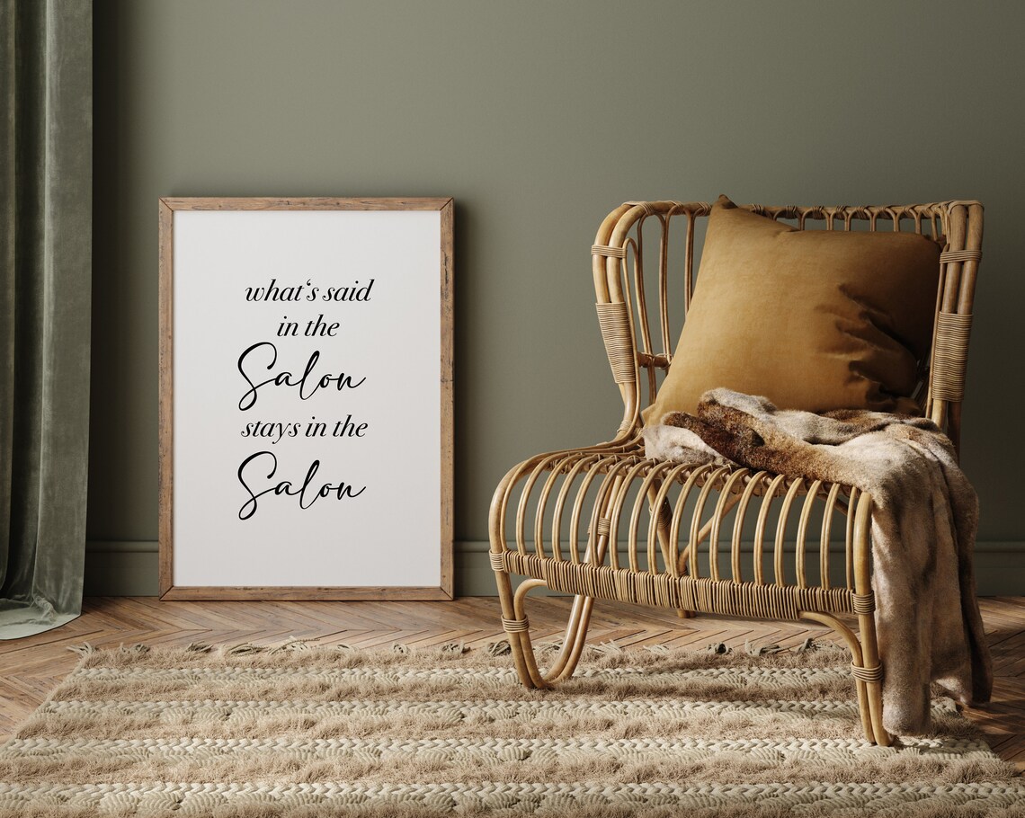 Funny Nail Salon Typography Print for Nail Tech Decor - Image 2